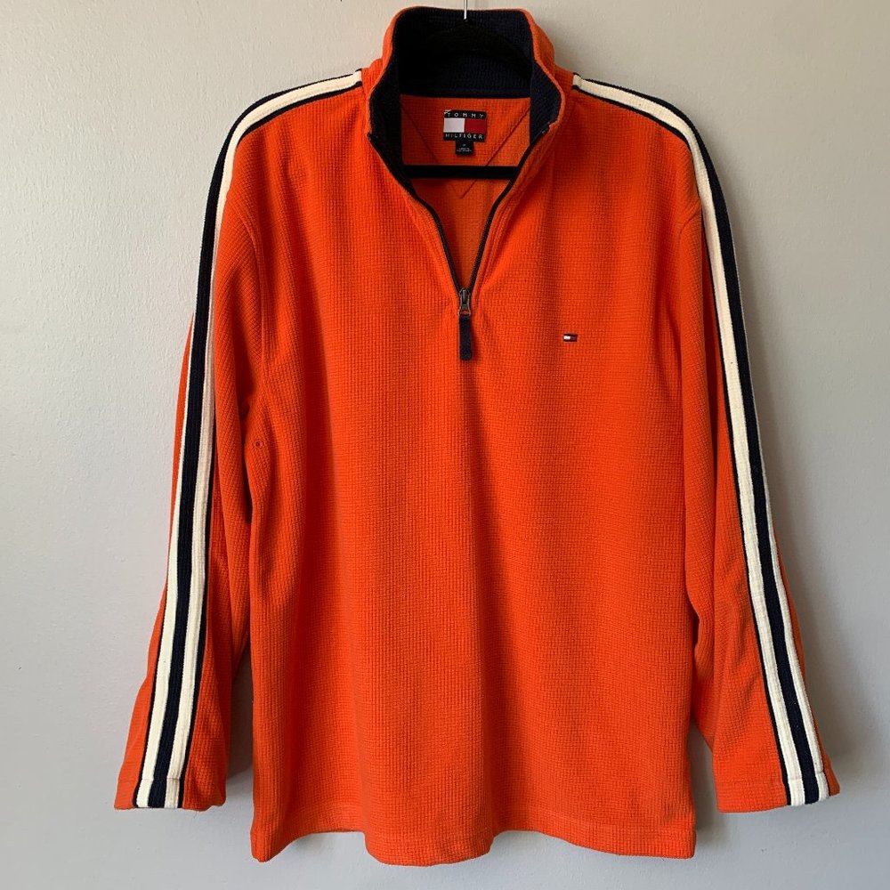 🇲🇨 Tommy Hilfiger Quarter Zip Retro Sweater